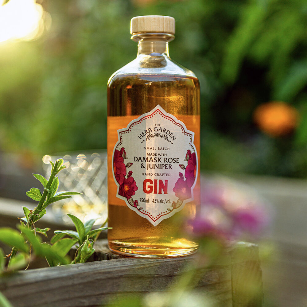 Herb Garden Gin Damask Rose & Juniper